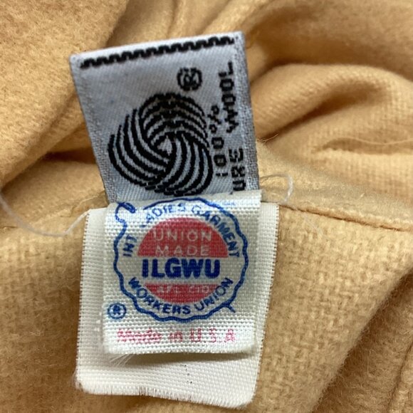 Vintage Linda Allard Ellen Tracy Wool Blazer Jacket With Pockets Women's Size 4 - Picture 4 of 8